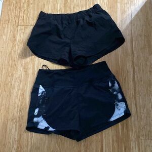 Adidas/ Old Navy Bundle of black sports/swim shorts size S